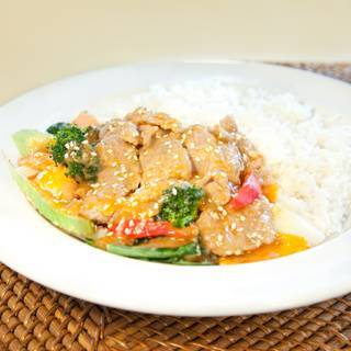 Curry Beef Vegetable Rice 咖喱牛肉什菜飯